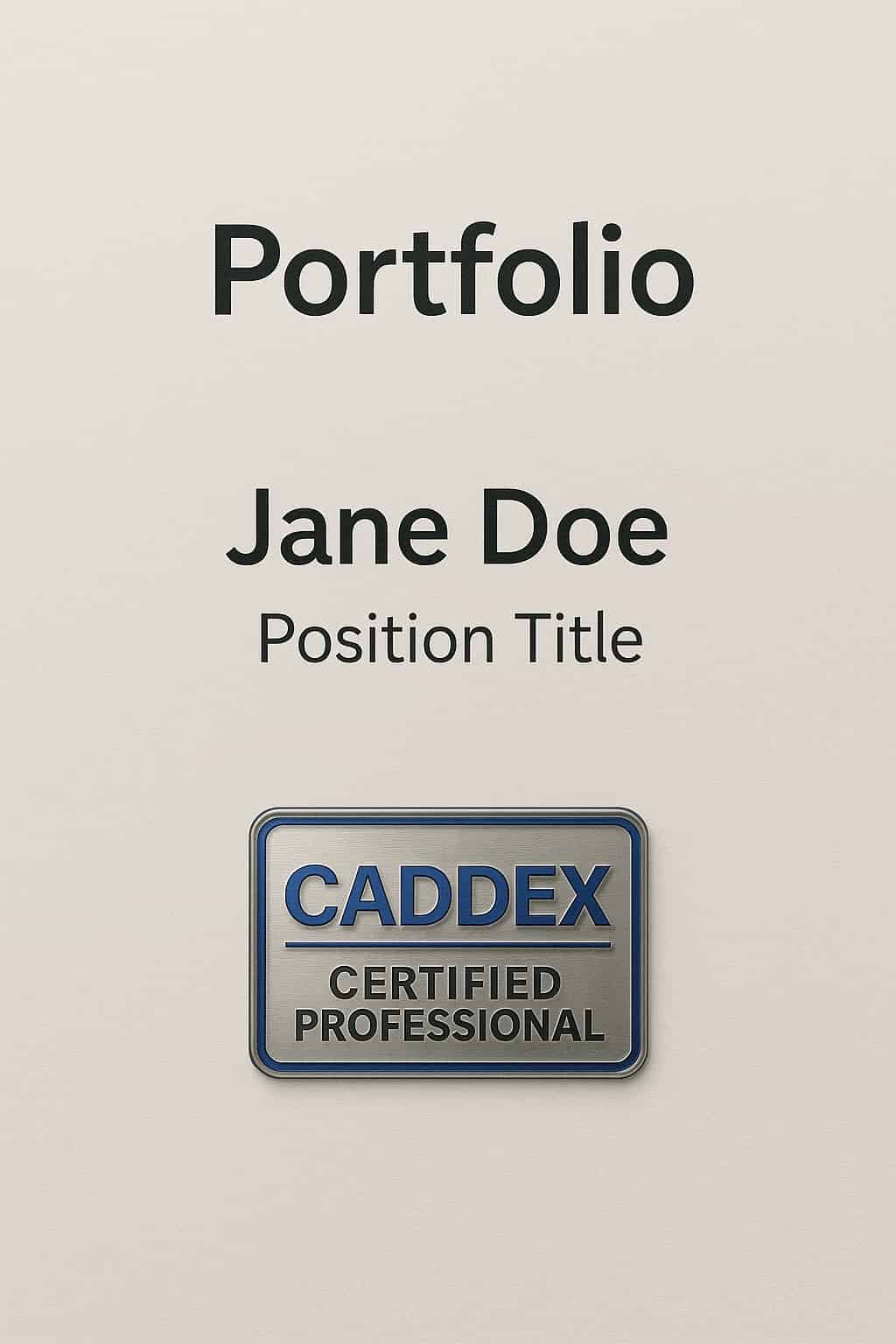 Portfolio Example